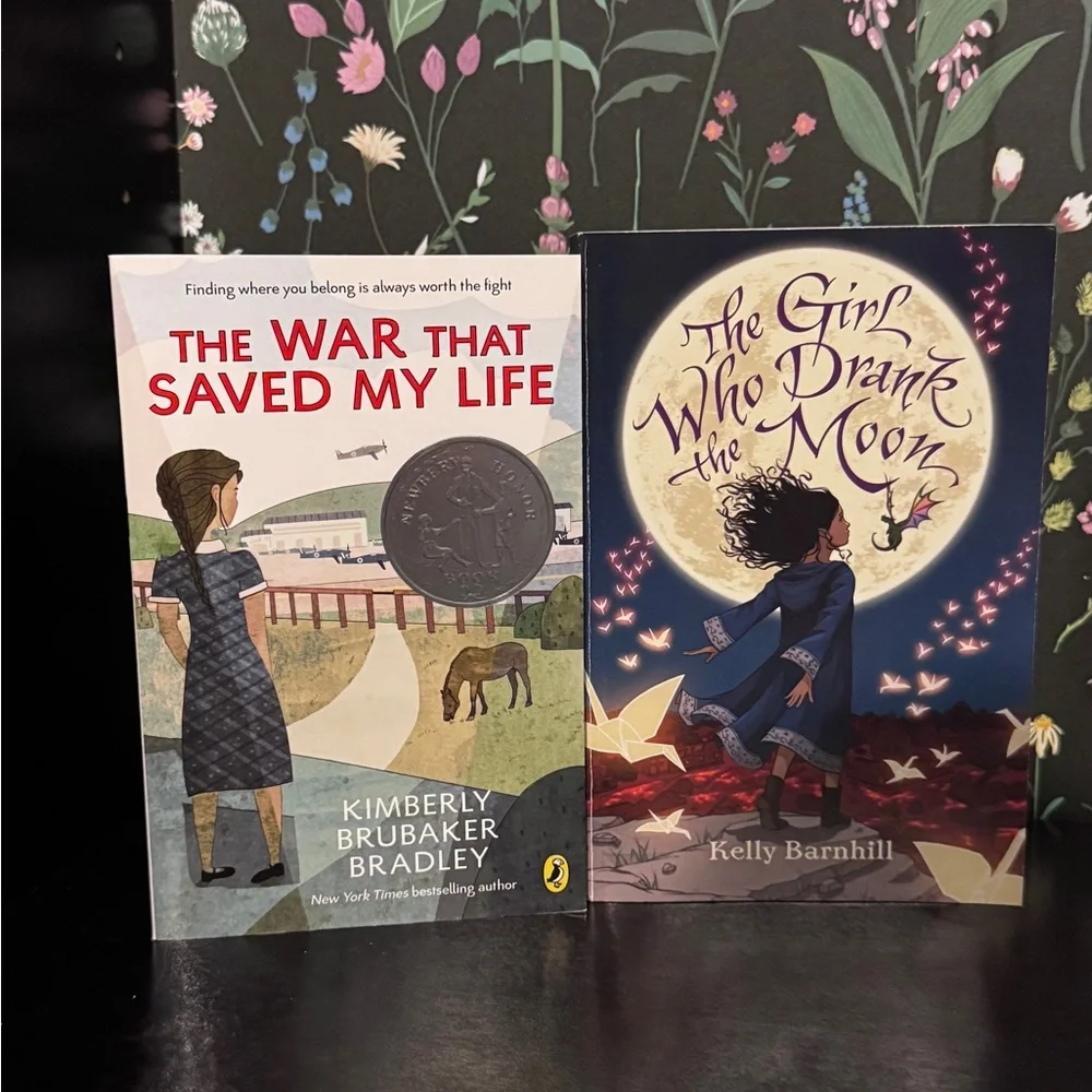 The War That Saved My Life & The Girl Who Drank the Moon A++ Middle Grade Books